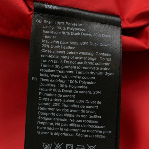 New HELLY HANSEN RWB Reversible Down Jacket Men's Size Large PrimaLoft HH - Picture 11 of 16